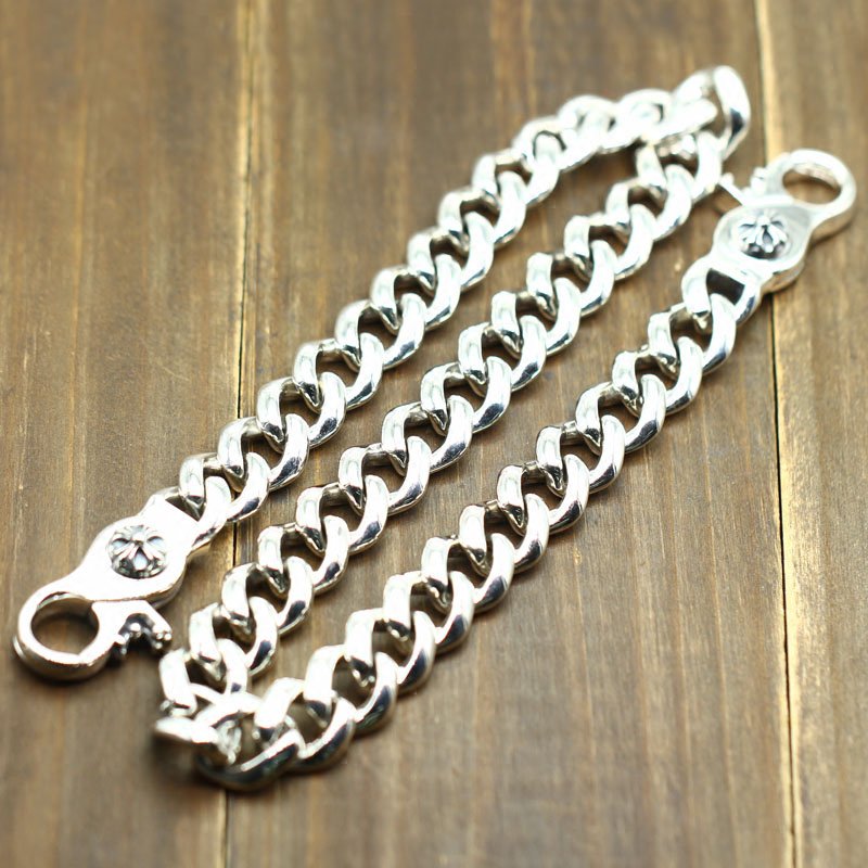 Chrome Hearts Retro Tote hook  Chain,Punk Style Pants waist chain.S925 Sterling Silver Hand - made