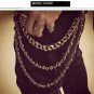 Chrome Hearts Retro Tote hook  Chain,Punk Style Pants waist chain.S925 Sterling Silver Hand - made