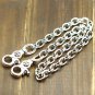 S925 Sterling Silver Hand - made Chrome Hearts Retro Tote hook  Chain,Punk Style Pants waist chain.