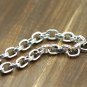 S925 Sterling Silver Hand - made Chrome Hearts Retro Tote hook  Chain,Punk Style Pants waist chain.