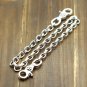 S925 Sterling Silver Hand - made Chrome Hearts Retro Tote hook  Chain,Punk Style Pants waist chain.
