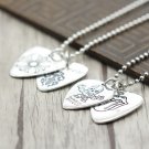 Chrome Hearts Triangle Dog Tag Pendant-S925 Sterling Silver Retro rock punk Pendant