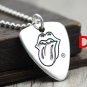Chrome Hearts Triangle Dog Tag Pendant-S925 Sterling Silver Retro rock punk Pendant