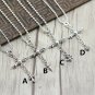 Chrome Hearts Cross Pendant-S925 Sterling Silver Retro rock punk Six awn star Pendant