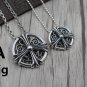 Chrome Hearts Hollowed cross flower Pendant&iuml;&frac14;�Big)-S925 Sterling Silver Retro ring rock punk Pendant