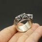 Chrome Hearts Punk style rivet cross Ring S925 Sterling Silver Cross ring