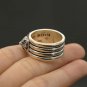 Chrome Hearts Punk style rivet cross Ring S925 Sterling Silver Cross ring