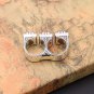 Chrome Hearts Double cross opening ring Ring S925 Sterling Silver Cross ring