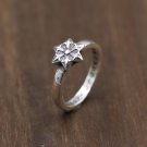 Chrome Hearts Six star awn Ring S925 Sterling Silver sweethearts ring