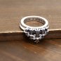 Chrome Hearts Cross ring S925 Sterling Silver ring, lovers Cross rock ring