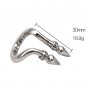 Chrome Hearts S925 Sterling Silver ring, lovers Cross rock ring