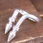 Chrome Hearts S925 Sterling Silver ring, lovers Cross rock ring
