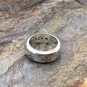 Chrome Hearts  Ring S925 Sterling Silver Retro circular arc cross ring sweethearts ring
