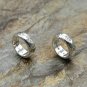 Chrome Hearts  Ring S925 Sterling Silver Retro circular arc cross ring sweethearts ring