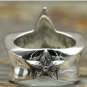 Chrome Hearts Big five pointed star personality ring Ring S925 Sterling Silver ring
