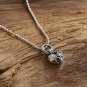 Chrome Hearts Pendant-S925 Sterling Silver Retro Flower vine heart shape rock punk Pendant