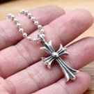 Chrome Hearts Pendant-S925 Sterling Silver Retro cross rock punk Pendant