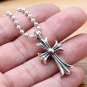 Chrome Hearts Pendant-S925 Sterling Silver Retro cross rock punk Pendant