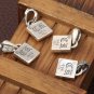 Chrome Hearts Pendant-S925 Sterling Silver Retro Cross flowers anchor six star awn rock punk Pendant