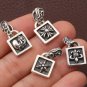 Chrome Hearts Pendant-S925 Sterling Silver Retro Cross flowers anchor six star awn rock punk Pendant