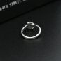 Chrome Hearts ring S925 Sterling Silver Big mouth Rolling Stones tongue ring, lovers Cross rock ring