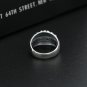 Chrome Hearts ring S925 Sterling Silver Eternal cross ring, lovers Cross rock ring