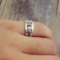 Chrome Hearts ring S925 Sterling Silver Simple style for men and women ring, lovers Cross rock ring
