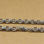 Chrome Hearts Paper Chain S925 Sterling Silver Classic Rome alphabet Fashion Necklace 5 mm diameter