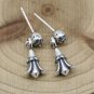 Chrome Hearts Retro skirt Earring S925 Sterling Silver Earring - Handmade jewellery