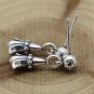 Chrome Hearts Retro skirt Earring S925 Sterling Silver Earring - Handmade jewellery