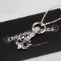 Chrome Hearts Pendant-S925 Sterling Silver Retro rock punk Flame flower tail Pendant