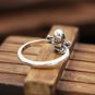 Chrome Hearts FOTI Punk Ring S925 Sterling Silver Retro Skull Cross ring