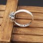 Chrome Hearts FOTI Punk Ring S925 Sterling Silver Retro Skull Cross ring