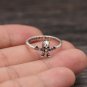 Chrome Hearts FOTI Punk Ring S925 Sterling Silver Retro Skull Cross ring