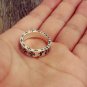 Chrome Hearts fuck you ring 6mm S925 Sterling Silver lovers rock Cross ring