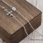 Chrome Hearts Necklace S925 Sterling Silver Personality fashion Cross Pendant sweater chain