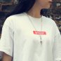 Chrome Hearts Necklace S925 Sterling Silver Personality fashion Cross Pendant sweater chain