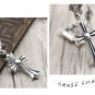 Chrome Hearts Cross Pendant Necklace S925 Sterling Silver Cross rock Necklace