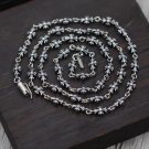 Chrome Hearts Cross Necklace S925 Sterling Silver Cross rock Punk Necklace
