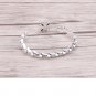 Chrome Hearts cross flower Bracelet-S925 Sterling Silver Cross tail Bracelet