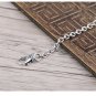 Chrome Hearts Cross Bracelet-S925 Sterling Silver Hand made chain bracelet birthday gift