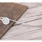 Chrome Hearts Angel Dagger Bookmark S925 Sterling Silver Hand-made personalized bookfolder