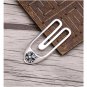 Chrome Hearts Metal clip S925 Sterling Silver Hand-made personalized Folder