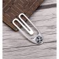 Chrome Hearts Metal clip S925 Sterling Silver Hand-made personalized Folder