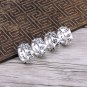 Chrome Hearts cross dagger Five-pointed star ring S925 Sterling Silver punk ring hand made ring.
