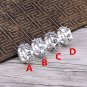 Chrome Hearts cross dagger Five-pointed star ring S925 Sterling Silver punk ring hand made ring.