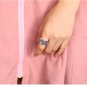 Chrome Hearts cross dagger Five-pointed star ring S925 Sterling Silver punk ring hand made ring.