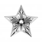 Fashion New sfive-pointed star Pendant S925 Sterling Silver Retro  cross rock punk Handmade Pendant