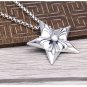 Fashion New sfive-pointed star Pendant S925 Sterling Silver Retro cross rock punk Handmade Pendant