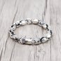 Chrome Hearts Flame Phoenix Tail glossy Bracelet S925 Sterling Silver Handmade retro Bracelet